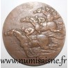 MEDAL - SPORT - HORSE'S RACING COMPANIES OF PARIS - PMU - 1954 - 1969