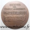 MEDAL - SPORT - HORSE'S RACING COMPANIES OF PARIS - PMU - 1954 - 1969