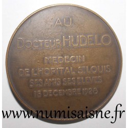 MEDAL - MEDICINE - DOCTOR HUDELO - SAINT LOUIS HOSPITAL - 1928