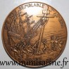 MEDAL - County 35 - SAINT MALO - JACQUES CARTIER - APRIL 20, 1534 - 1984