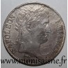 FRANCE - KM 694 - 5 FRANCS 1813 Q - Perpignan - TYPE NAPOLEON EMPEROR