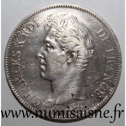 FRANKREICH - KM 728 - 5 FRANCS 1827 B - Rouen - CHARLES X