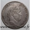 FRANCE - KM 745 - 5 FRANCS 1831 A - Paris - TYPE LOUIS PHILIPPE I - Edge in relief