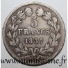 FRANCE - KM 749 - 5 FRANCS 1837 B - Rouen - LOUIS PHILIPPE Ist