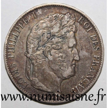 FRANCE - KM 749 - 5 FRANCS 1846 A - Paris - LOUIS PHILIPPE 1st