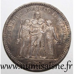 GADOURY 745a - 5 FRANCS 1873 A - Paris - TYPE HERCULE - KM 820