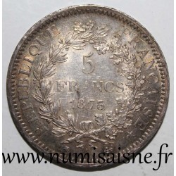 FRANCE - KM 820 - 5 FRANCS 1873 A - Paris - TYPE HERCULE