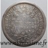 FRANCE - KM 756 - 5 FRANCS 1848 K - Bordeaux - TYPE HERCULE