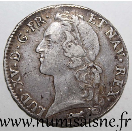 Gad 322 - LOUIS XV - ÉCU AU BANDEAU 1767 R - Orléan - KM 512