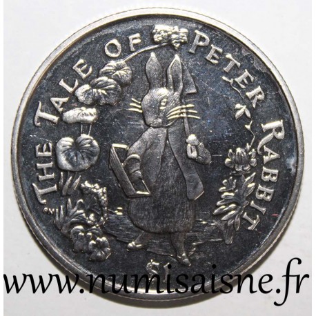 BRITISH VIRGIN ISLAND - KM 267 - 1 DOLLAR 2004 - THE TALE OF PETER RABBIT