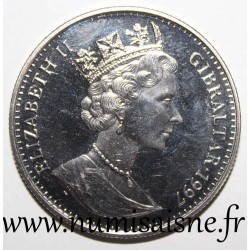 GIBRALTAR - KM 525 - 1 CROWN 1997 - THE TALE OF PETER RABBIT