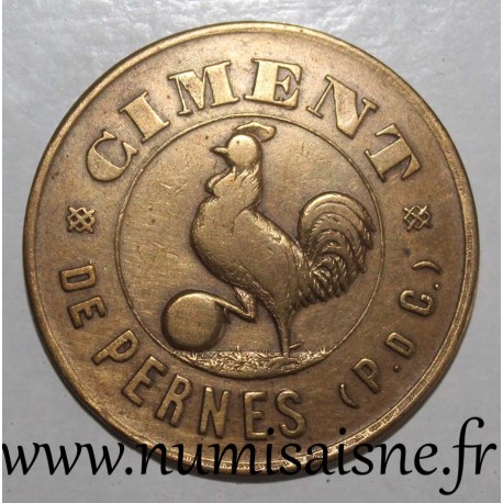 FRANCE - County 62 - PERNES - 10 CENTS - CAISSE DE SECOURS