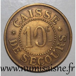 FRANKREICH - Kommitat 62 - PERNES - 10 CENTS - CAISSE DE SECOURS