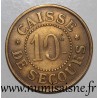 FRANCE - County 62 - PERNES - 10 CENTS - CAISSE DE SECOURS
