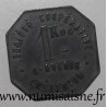 FRANCE - County 62 - FREVENT - 1 KILO - SOCIETE COOPERATIVE