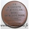 MEDAL - CHARLES BONNET - 1823 - SWISS NATURALIST AND PHILOSOPHER