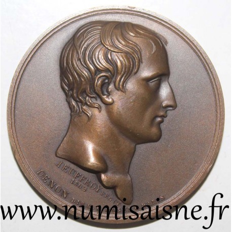 MEDAL - NAPOLÉON Ier - 1809 - By L. Manfredini F.