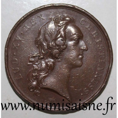 MEDAL - LOUIS XV - 1743 - OPTIMO PRINCIPI