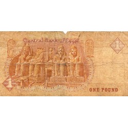 EGYPTE - PICK 50 e - 1 Pound - 1993-2001