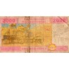 CENTRAL AFRICA STATES - CONGO - PICK 108 T a - 2000 FRANCS 2002