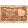 ESPAGNE - PICK 152 a  - 100 PESETAS - 17/11/1970