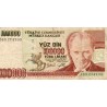 TURQUIE - PICK 206 - 100 000 LIRA - NON DATE (1997)