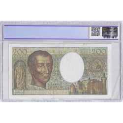 FAY 70/01 - 200 FRANCS MONTESQUIEU 1981 - FAUTE - ERROR NOTE -TB - VF30 - P.155a