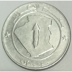 ALGERIA - KM 129  - 1 DINAR 1992 - AH 1413