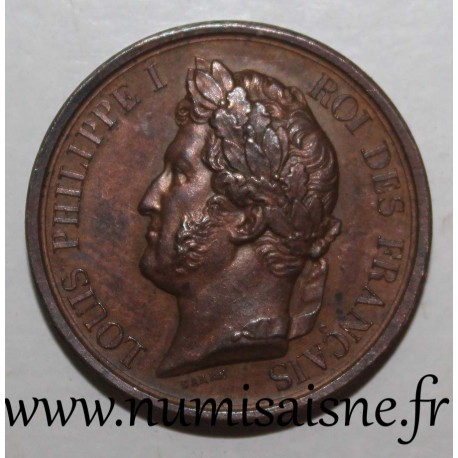 MEDAL - LOUIS PHILIPPE 1er - THE ARMY OF THE DUKE OF ORLEANS - PRINCE ROYALE -1842 - By Barre