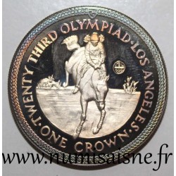 ILE DE MAN - KM 120a - 1 CROWN 1984 - EQUITATION