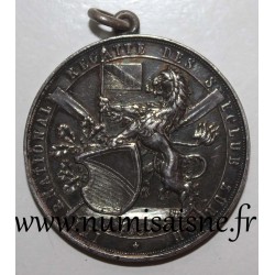 MEDAILLE - SUISSE - ZURICH - REGATES - 1899