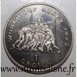 MAN INSELN - KM 934 - 1 CROWN 1999 - RUGBY WORLD CUP