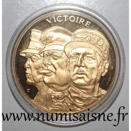 FRANCE - MEDAL - SECOND WORLD WAR 1939-1945 - VICTORY