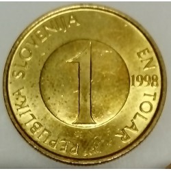 SLOVENIA - KM 4 - 1 TOLAR 1998