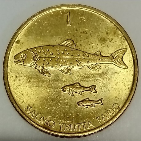 SLOVENIA - KM 4 - 1 TOLAR 1998