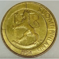 FINLANDE - KM 76 - 1 MARKKA 1994 - LION