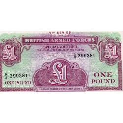 GREAT BRITAIN - PICK M36 a - 1 POUND - UNDATED (1962) - 4TH SERIE