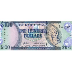 GUYANA - 100 DOLLARS - (2006-2019)