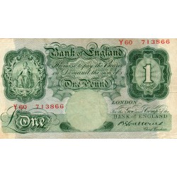 UNITED KINGDOM - PICK 363 b - 1 POUND - NON DATE (1929-34)