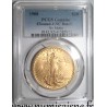 ÉTATS UNIS - KM 127 - 20 DOLLARS 1908 -  SAINT GAUDENS - DOUBLE EAGLE - Sans devise - PCGS Nettoyée