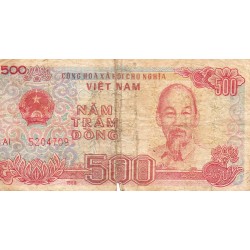 VIETNAM - PICK 101 a - 500 DONG 1988