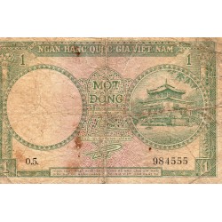 VIETNAM SOUTH - PICK 1 A - 1 DONG (1956)