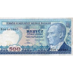 Türkei - PICK 195 - 500 LIRA - NON DATE (1970)