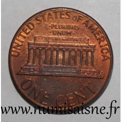 UNITED STATES - KM 201a - 1 CENT 1983 - LINCOLN MEMORIAL PENNY