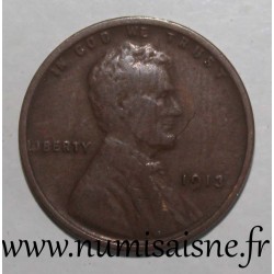 VEREINIGTE STAATEN - KM 132 - 1 CENT 1913 - Lincoln - Wheat Penny