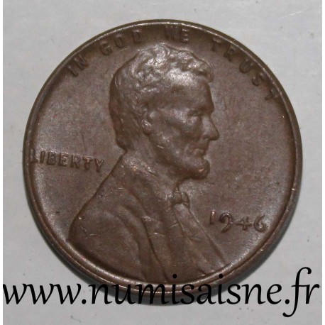 UNITED STATES - KM 132 - 1 CENT 1946 - Lincoln - Wheat Penny