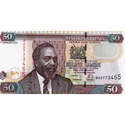 KENYA - PICK 41 a - 50 SHILLINGS - 01/04/2003