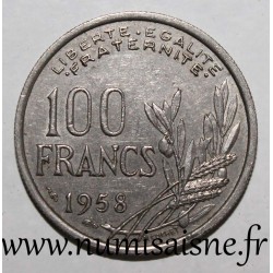 FRANCE - KM 919 - 100 FRANCS 1958 - TYPE COCHET