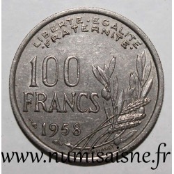 FRANKREICH - KM 919 - 100 FRANCS 1958 - TYP COCHET