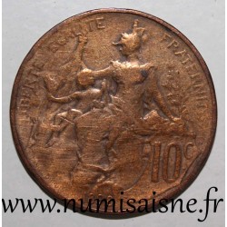 GADOURY 277 - 10 CENTIMES 1898 - TYPE DUPUIS - KM 843